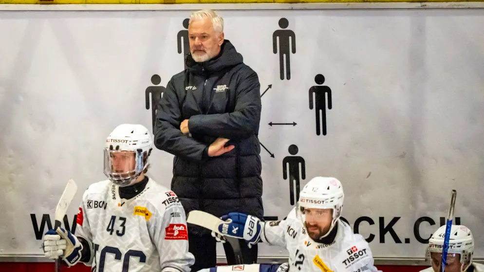 Der HC La Chaux-de-Fonds von Trainer Teppo Kivelä gleicht die Finalserie gegen den HC Sierre zum 1:1 aus