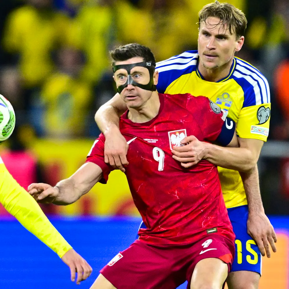 Keine WM für Lewandowski. Schweden gewinnt wilde Partie gegen Polen 3:2 und steht an der WM