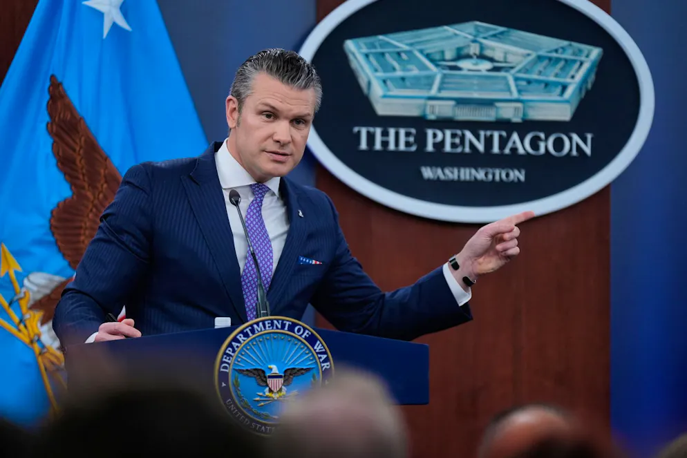 Sieht entscheidende Tage im Iran-Krieg: US-Verteidigungsminister Pete Hegseth.