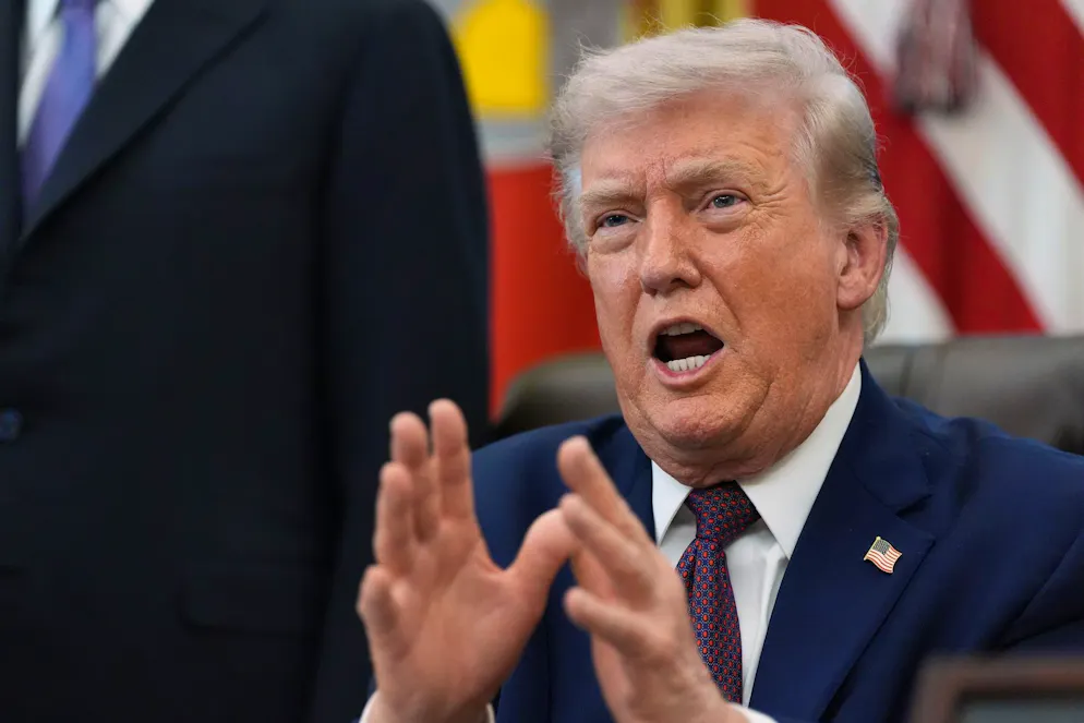 «Sie wollen einen Deal machen», behauptet US-Präsident Donald Trump.
