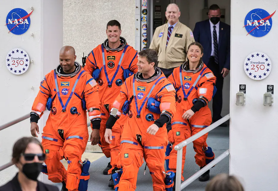 Das sind die vier mutigen Menschen auf dem Weg zum Mond