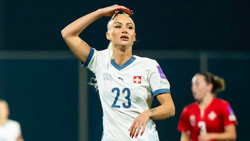 Alisha Lehmann fehlt den Schweizerinnen in den zwei wegweisenden WM-Qualifikationsspielen gegen die Türkei.