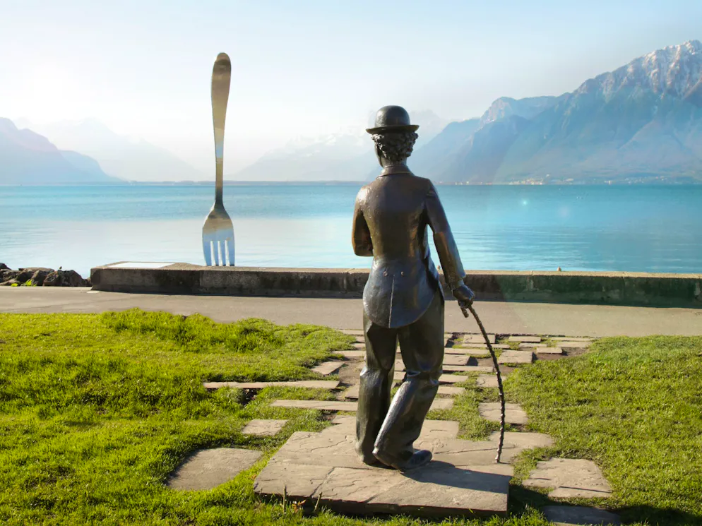 SBB Ausflugstipps – Frühling 2026 – Lavaux. In Vevey geniessen Sie Natur und Kultur vom Feinsten.