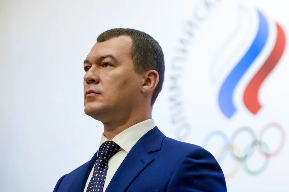 Il ministro russo dello Sport Mikhail Degtyarev