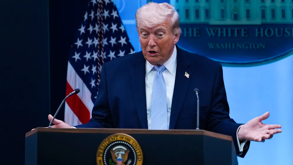 88 Minuten vor Auslauf seines Ultimatums hat US-Präsident Donald Trump sich mit dem Iran auf eine 14-tägige Waffenruhe geeinigt. (Archivbild)