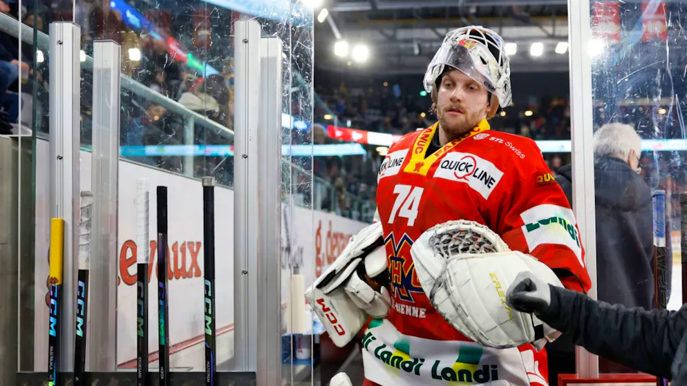 Luis Janett, zuletzt zwei Saisons lang Biels zweiter Goalie, wechselt nach Deutschland
