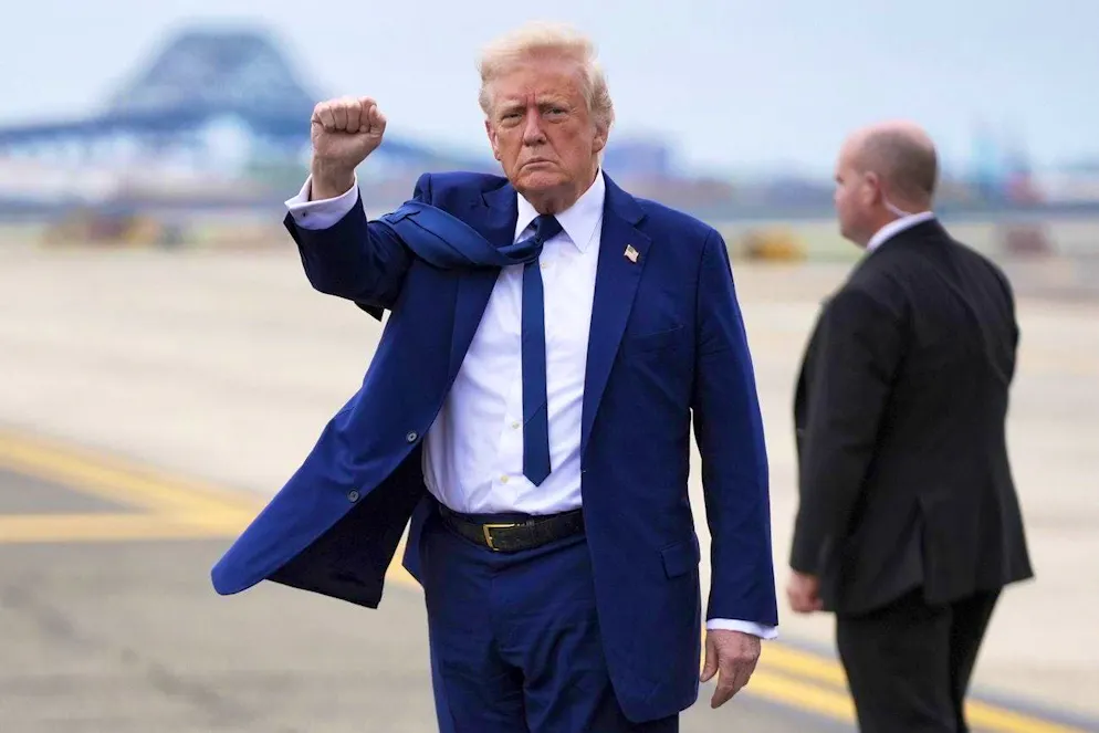 «Wir beginnen jetzt den Prozess, die Strasse von Hormus freizuräumen»: US-Präsident Donald Trump.