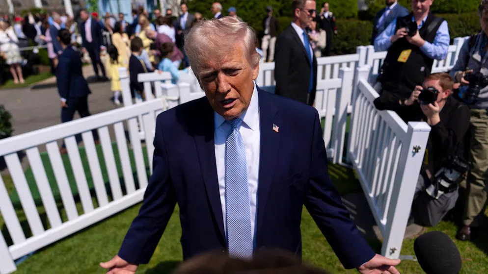 Ausser Rand und Band. Trump droht dem Papst, wütet über die Nato – und fängt schon wieder mit Grönland an