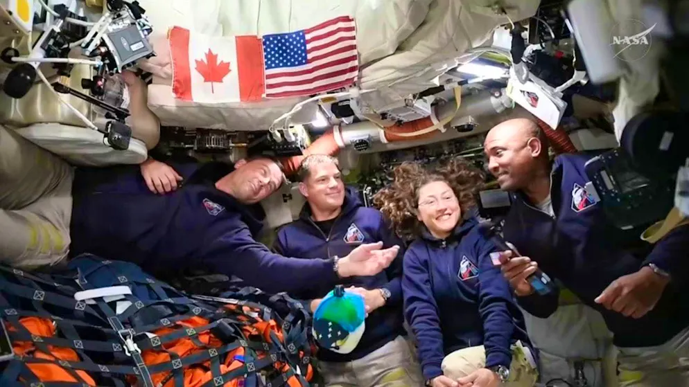 One of the most difficult tasks still awaits the Artemis crew: the return to Earth. (archive picture)
