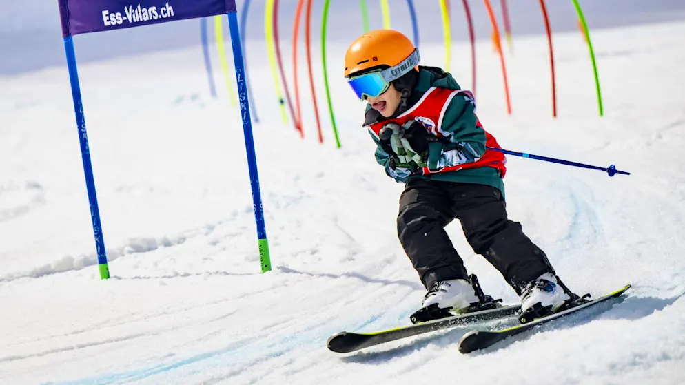 A Villars, un championnat du monde de ski pour les tout-petits – Gallery. Les jeunes skieurs pouvaient participer à trois courses.