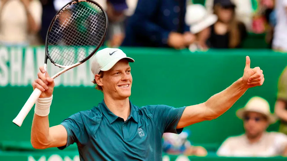 Jannik Sinner reaches the final for the first time in his adopted home of Monte Carlo