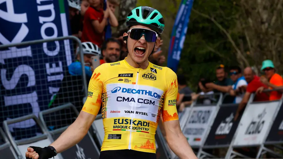 Frankreichs Wunderkind Paul Seixas ist mit 19 Jahren der jüngste Gewinner der Baskenland-Rundfahrt