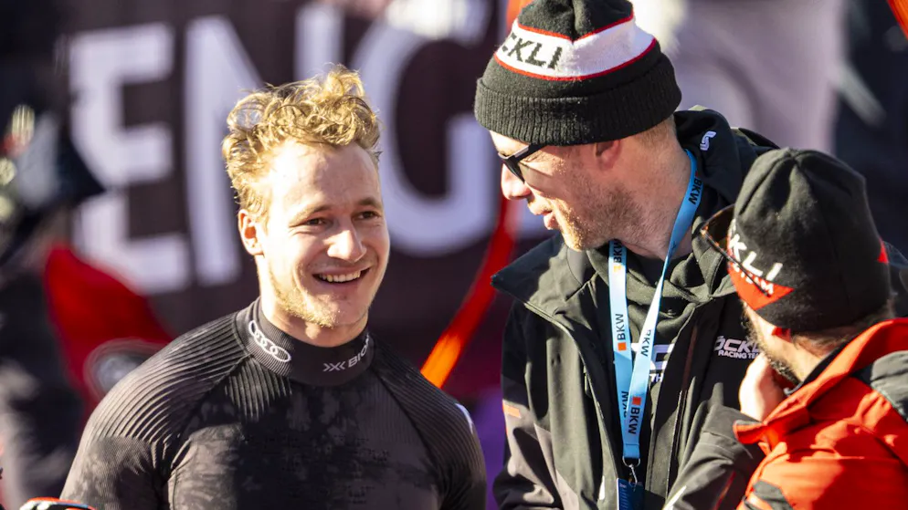 Stöckli race director on ski star. Marc Gisin: 