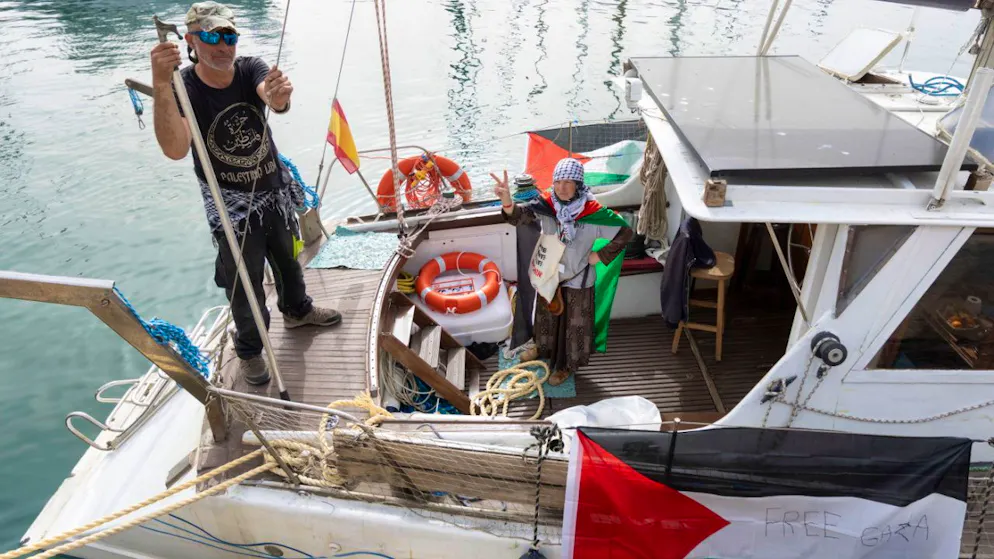 Medio Oriente. Salpa da Barcellona la nuova Flotilla per Gaza, anche svizzeri a bordo