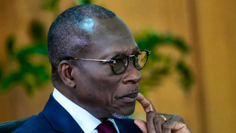 ARCHIVE - Benin's President Patrice Talon may no longer stand for election. Photo: Eraldo Peres/AP/dpa/Archive photo