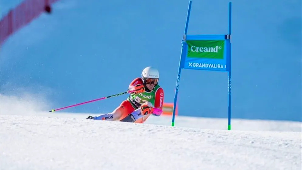 Gigante. Federico Toscano terzo ai Campionati Svizzeri di sci