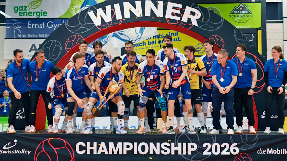 Näfels chancenlos. Volley Amriswil wie im Vorjahr mit dem Double