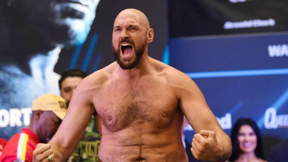 Boxing. Fury celebrates successful comeback and challenges Joshua