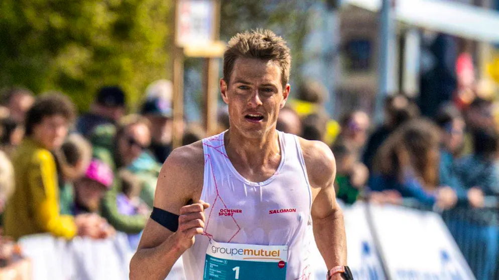 Matthias Kyburz competed in his fifth marathon in Paris (archive photo)