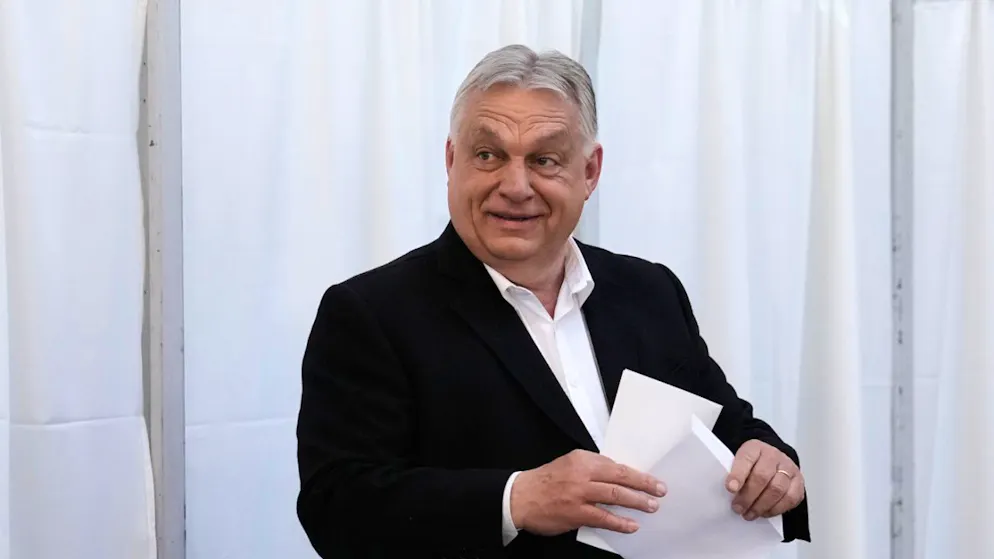 Viktor Orban ha votato nel seggio della scuola elementare Zugliget, nel XII distretto di Budapest.