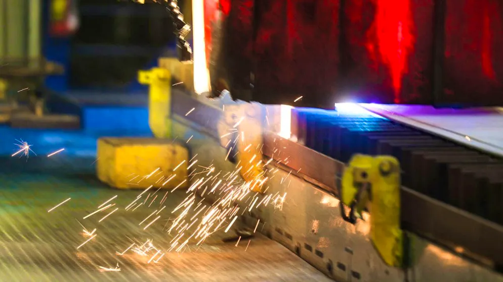 The European steel industry is struggling with much cheaper competition from Asia. Import quotas should help - and become even smaller in future. (symbolic image)