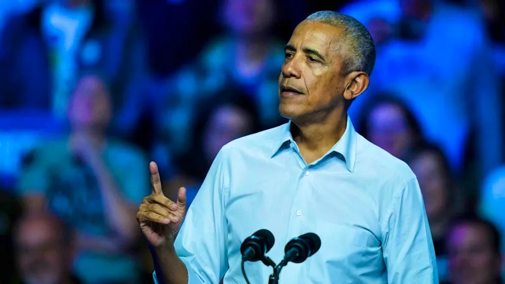 ARCHIVE - Former US President Barack Obama during an appearance in Philadelphia. Photo: Matt Rourke/AP/dpa/archived image
