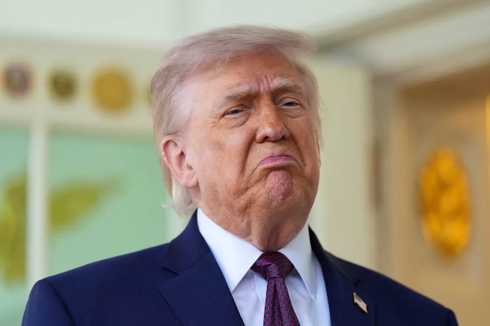 US-Präsident Donald Trump legt im Weissen Haus gegen den Papst nach.