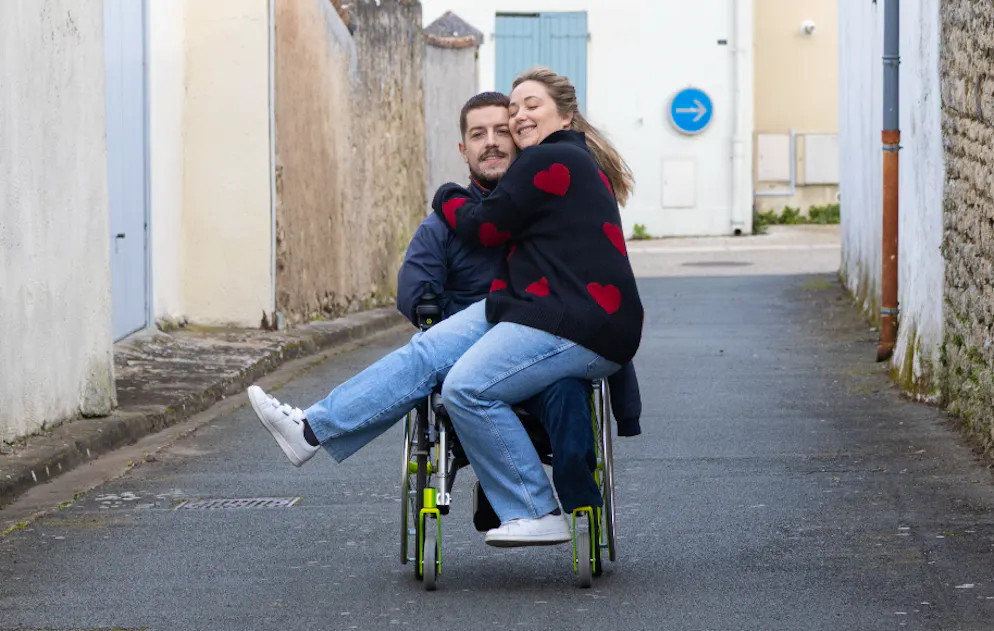 Pour le meilleur. Pierre Rabine et Lily-Fleur Pointeau incarnent à l'écran le couple Philippe et Suzana Croison.