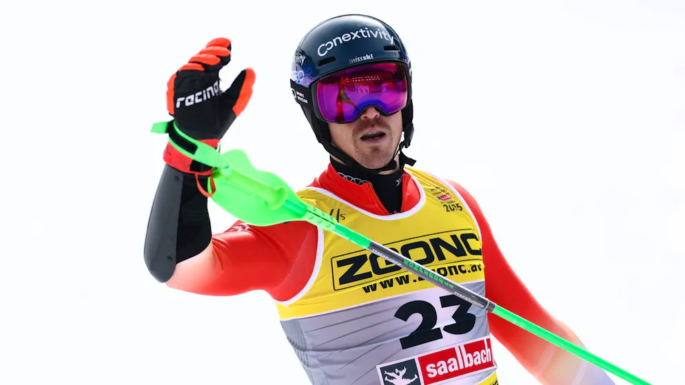 After 105 World Cup races, it's over. Swiss slalom specialist ends his career