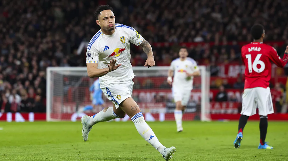 Noah Okafor Matchwinner für Leeds United.