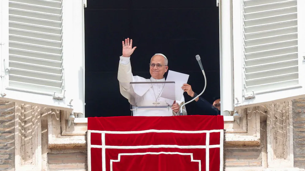 «Wenn ich nicht im Weissen Haus wäre, wäre Leo nicht im Vatikan», behauptet Trump von Papst Leo XIV. (12. April 2026)