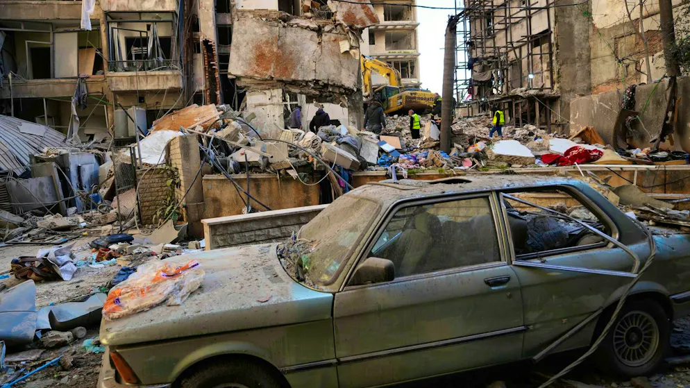 Israeli airstrikes also targeted the center of Beirut. (archive picture)