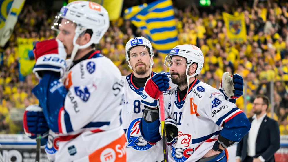 National League. The ZSC Lions clearly fail in their attempt at a title hat-trick