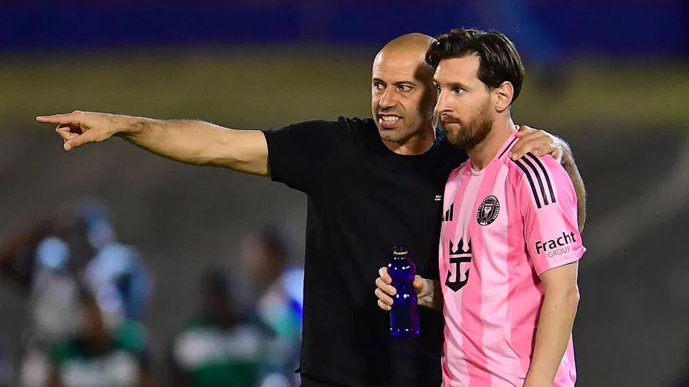 Langjährige Teamkollegen in der Nationalmannschaft: Nun gibt Javier Mascherano seine Arbeit als Trainer von Lionel Messis Inter Miami auf