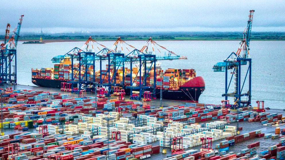 Chinese exports grew much more slowly than expected in March. The war in Iran, higher energy costs and strained supply chains are clouding the outlook. (archive picture)