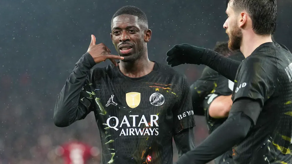 Liverpool lose game and Ekitike. Dembélé's brace secures PSG a place in the semi-finals