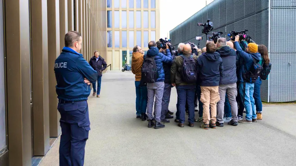 The last defendant to be questioned appeared this morning in Sion. (archive picture)