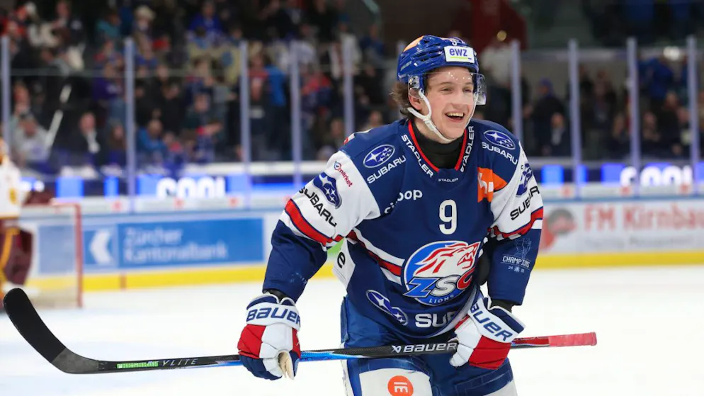 Setzt seine Saison nach dem Playoff-Aus mit den ZSC Lions in Kanada fort: Vinzenz Rohrer