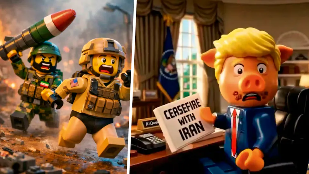 Fra Trump maiale e Bibi diavolo. Ecco chi c'è dietro i video Lego sulla guerra in Iran, la macchina di propaganda che conquista TikTok
