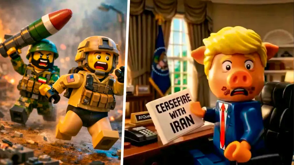 Video Lego come questi raggiungono milioni di persone.