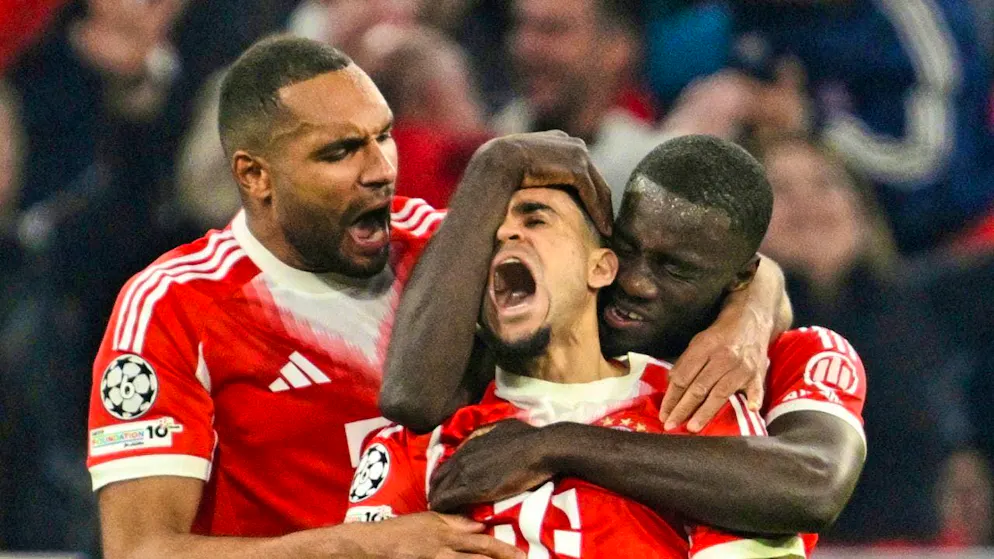 Luis Diaz scored the 3:3 that secured Bayern Munich's progression