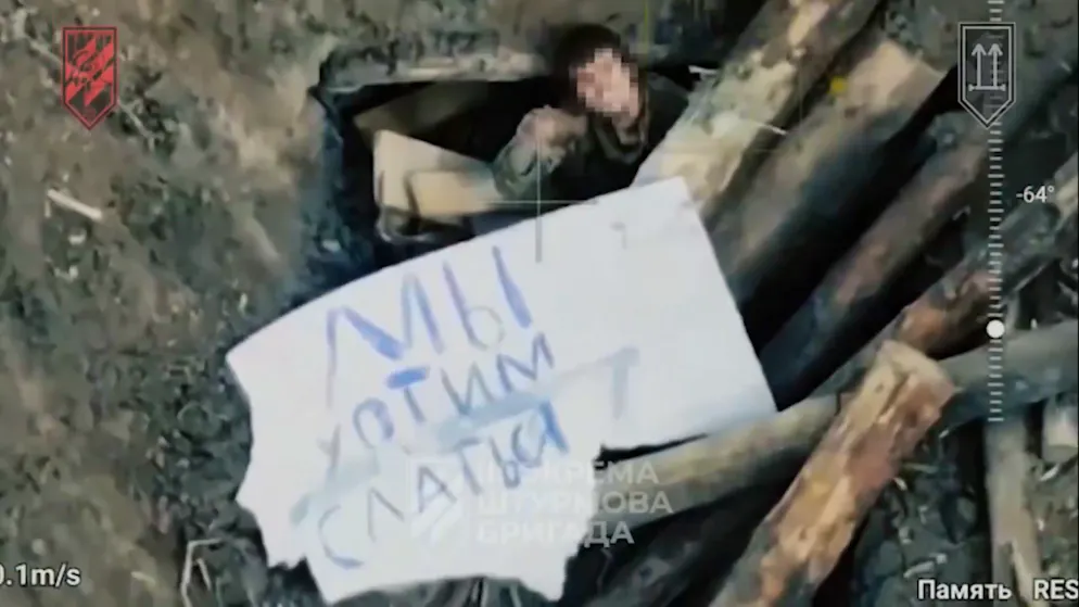 Krieg der Maschinen. Russische Soldaten ergeben sich erstmals ukrainischen Robotern