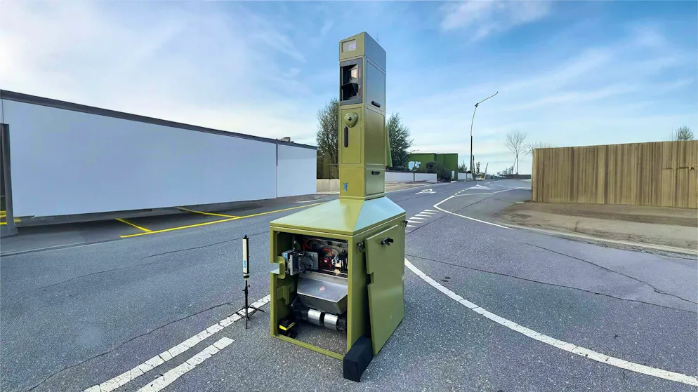 More and more speed cameras are currently being sprayed in the canton of Aargau. (symbolic picture)