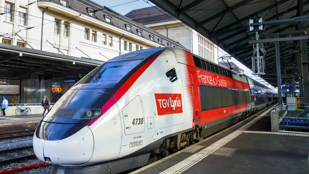 Depuis Lausanne et Genève, du 16 avril au 2 novembre 2026, des TGV directs rejoindront Avignon, Aix-en-Provence et Marseille (archive).