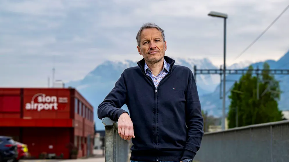 Pour le conseiller national des Vert-e-s valaisans, Christophe Clivaz, ce référendum ne vise pas à fermer l'aéroport de Sion.