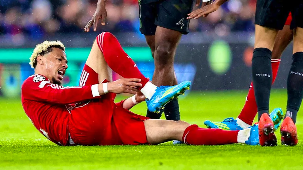 Bitter diagnosis for Liverpool and the French national team: striker Hugo Ekitiké will be out for a long time with a torn Achilles tendon