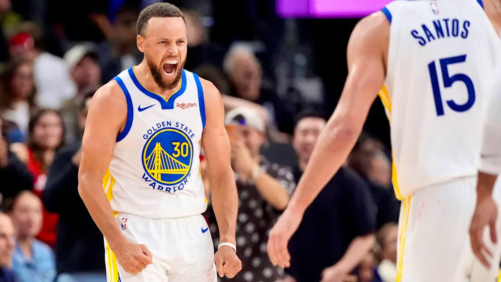 NBA. Stephen Curry joue les héros dans la course aux play-off