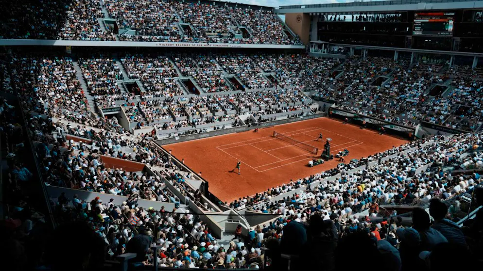 Auf dem Court Central in Paris geht es um viel Geld