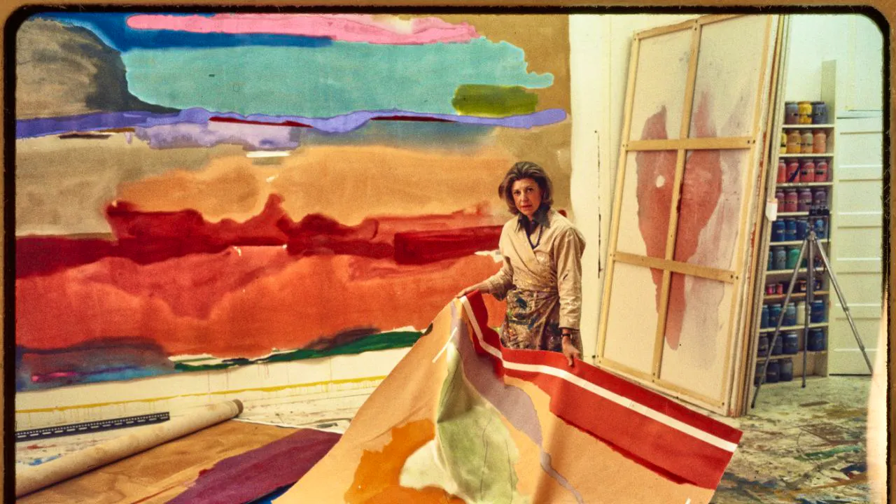 Vermischtes. Vorbilder und ihre Farben: Helen Frankenthaler im Kunstmuseum Basel