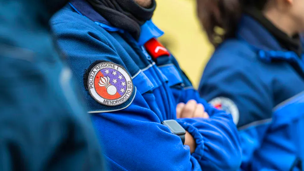 The cantonal police and Mendrisio municipal police were deployed, along with rescue workers, specialists and the fire department. (archive picture)